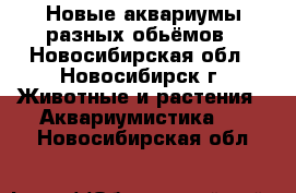 Новые аквариумы,разных обьёмов - Новосибирская обл., Новосибирск г. Животные и растения » Аквариумистика   . Новосибирская обл.